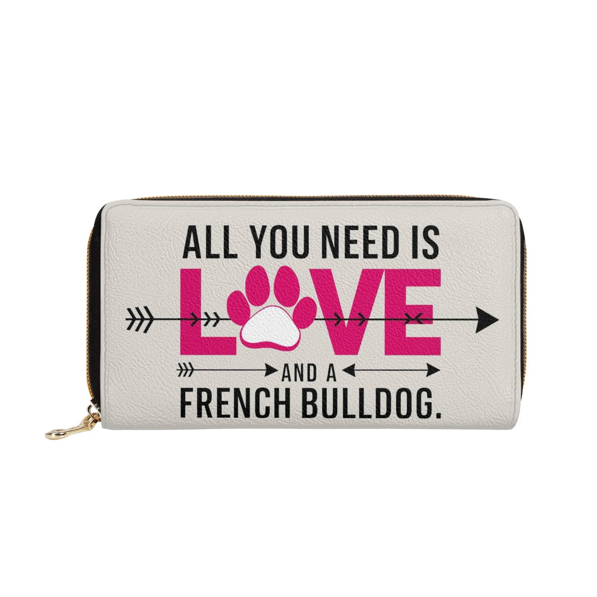 Lifestyle-Driven Roxy - Leather Zipper Wallet for Street Style