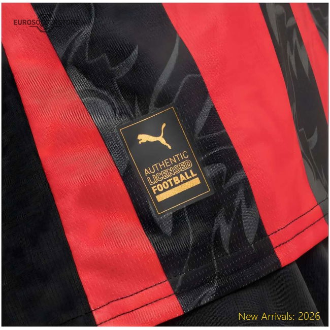 Professional-Grade Top-Quality 2025-2026 Ac Milan Home Shirt