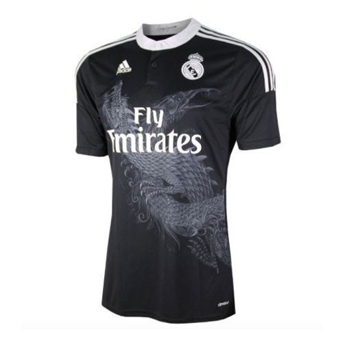 Genuine Quick Dry 14-15 Real Madrid Dragon Retro Jersey Shirt