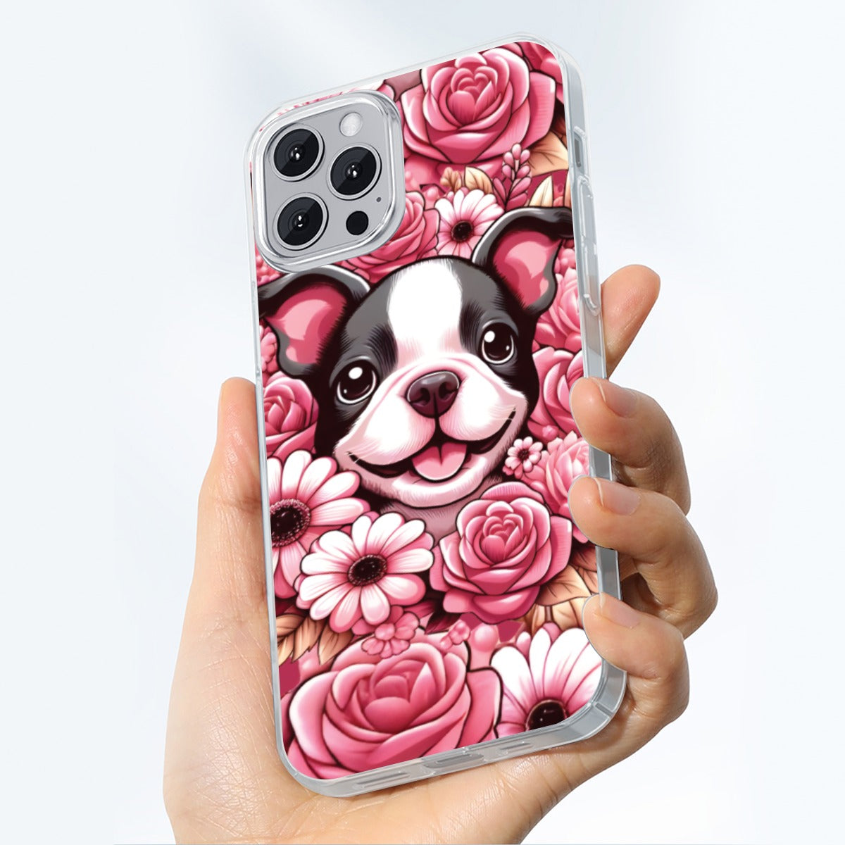 - Bulldog Inspired Iphone Case For Boston Terrier Lovers Everyday Use