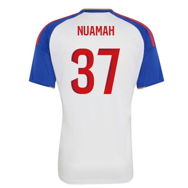 [DDJ] 2026 2027 Olympique Lyon Shirt Home Apparel (Nuamah 37)
