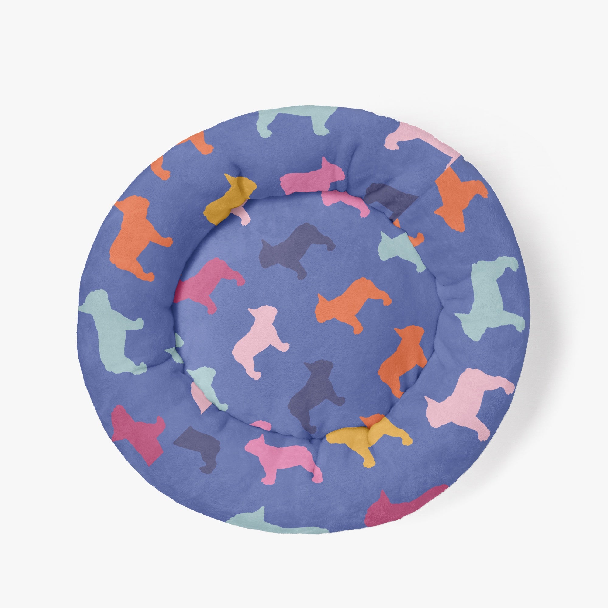 Frenchie Bed | Anti-anxiety French Bulldog Donut Bed Summer Wear