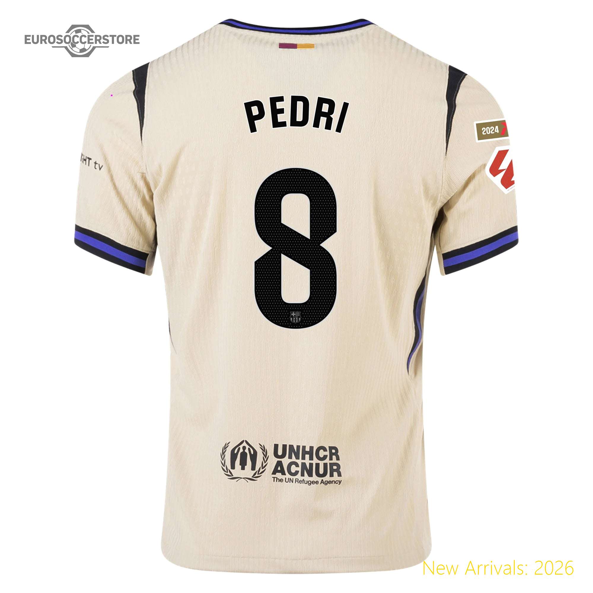 Trendy Men Bar Pedri Barcelona Away Durable Away Jersey 2023