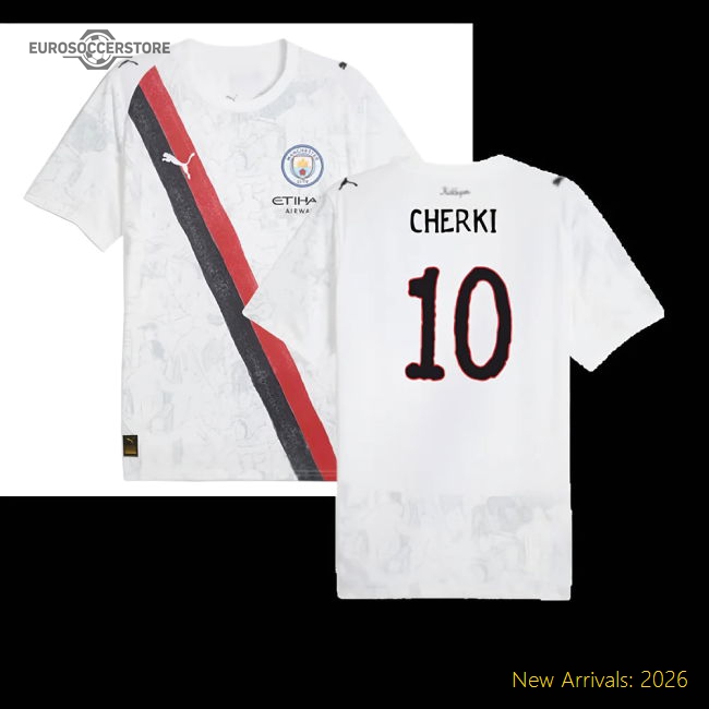 2025-2026 Football Team Kids Soft Jersey Cherki Performance Fabric