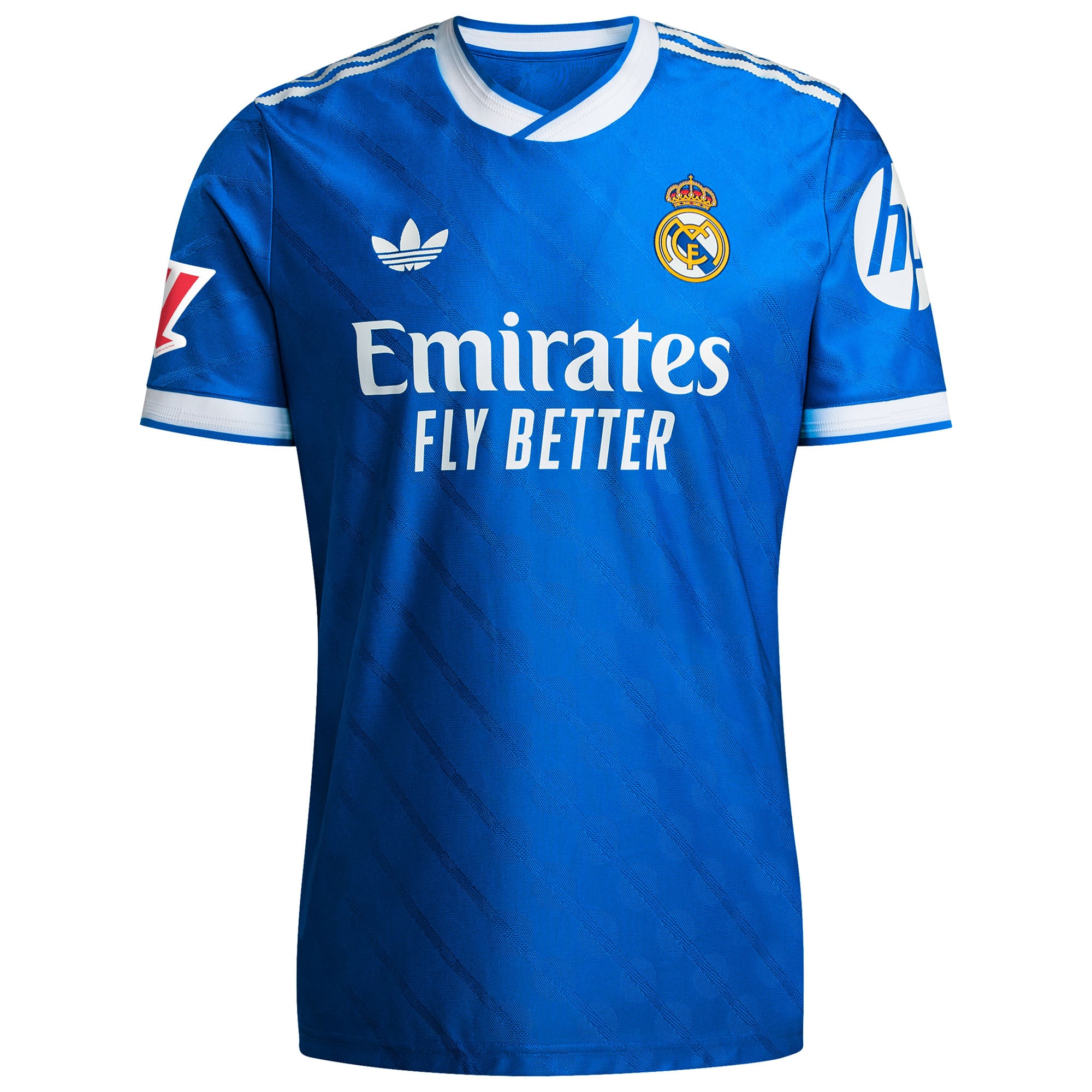 [JED] Real Madrid 2025/26 Third Authentic Jersey with Patch - Blue