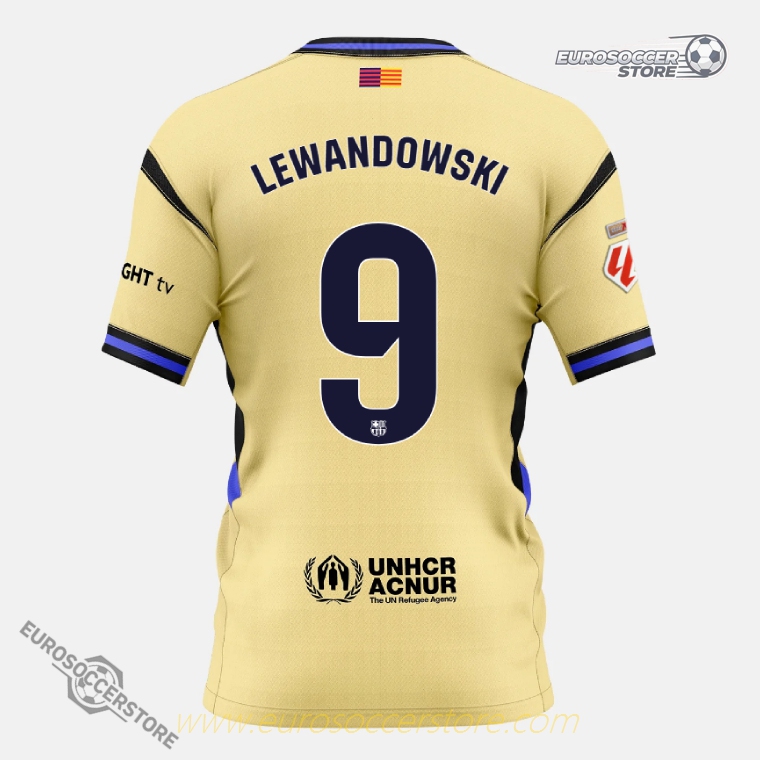 Barcelona Away X Kobe Bryant LEWANDOWSKI 9 Jersey 25-26 (Player Version)