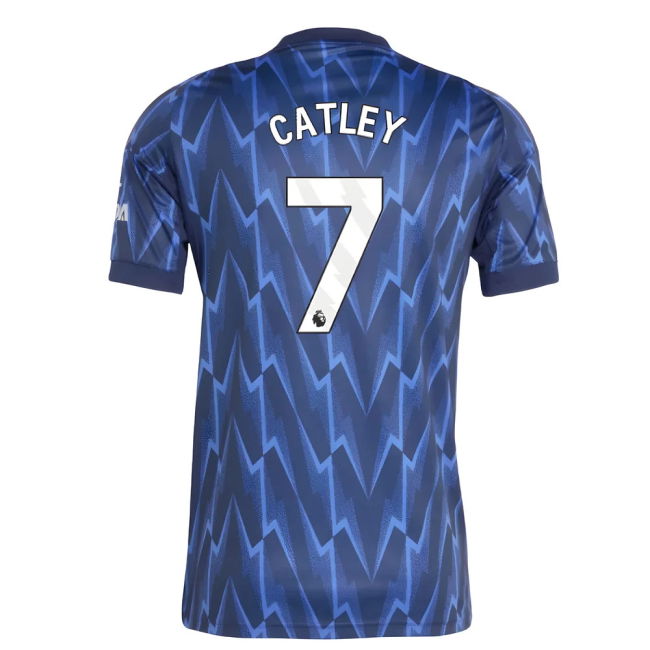 2025-20 Arsenal Away Jersey Catley #7 L S