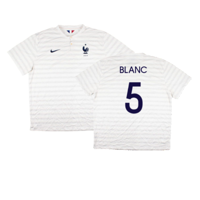 France 2014-15 Away Shirt ((Very Good) XXL) (Blanc 5)