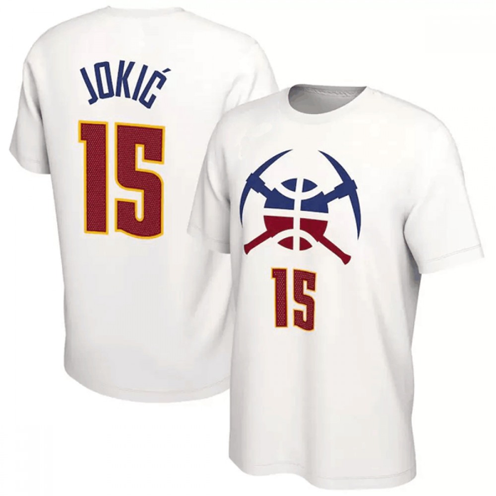 Elite Denver Nuggets Nikola Jokic15 Jersey White - Basketball Fan Gear