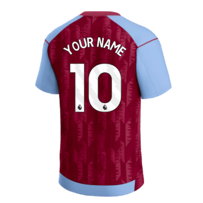 Aston Villa Genuine 2023-2024 Aston Villa Home Shirt (Kids Size) (Y...