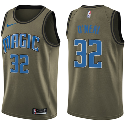 Green Nike O. Magic #32 NBA Jersey Basketball Jersey Basketball Jersey