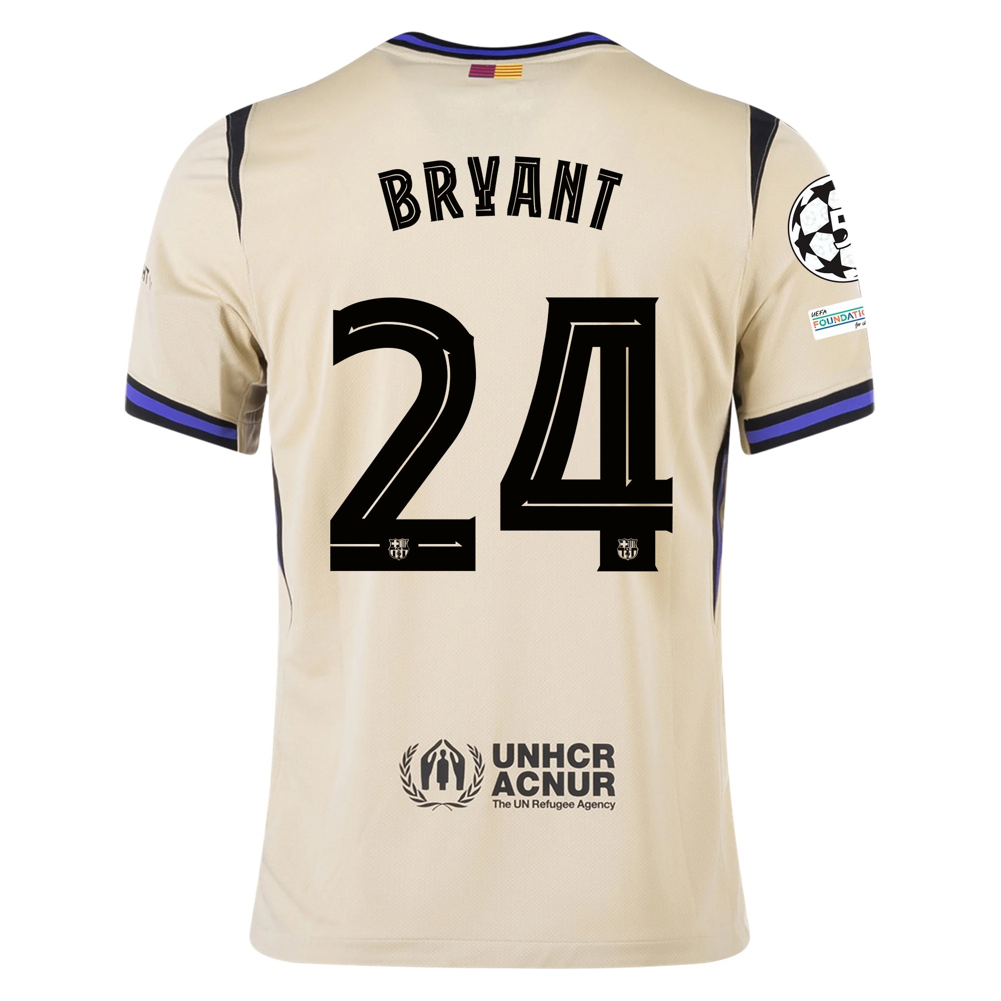 Barcelona Violet/Black) 2025-2026 UCL Away Jersey – Authentic Shirt