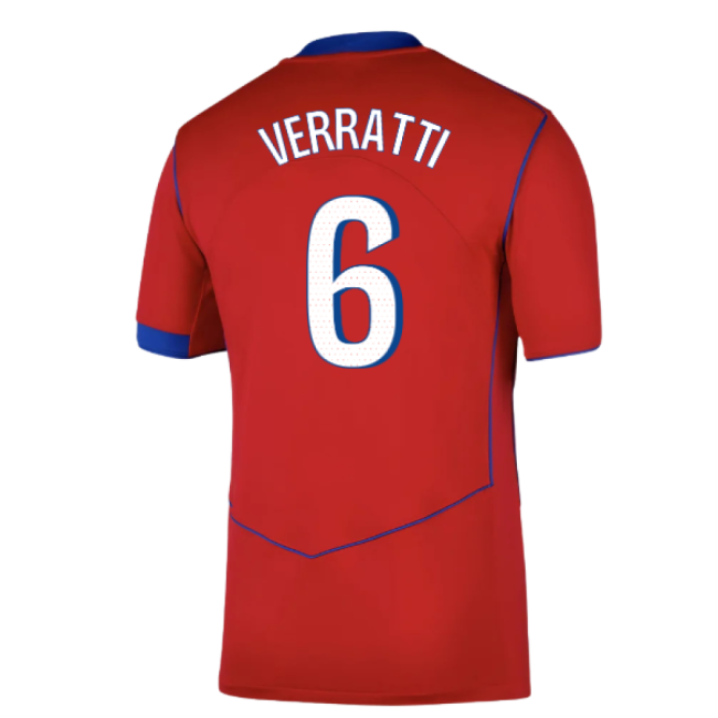 Top-Quality Trending 2025-2026 Psg Third Shirt (Verratti 6)