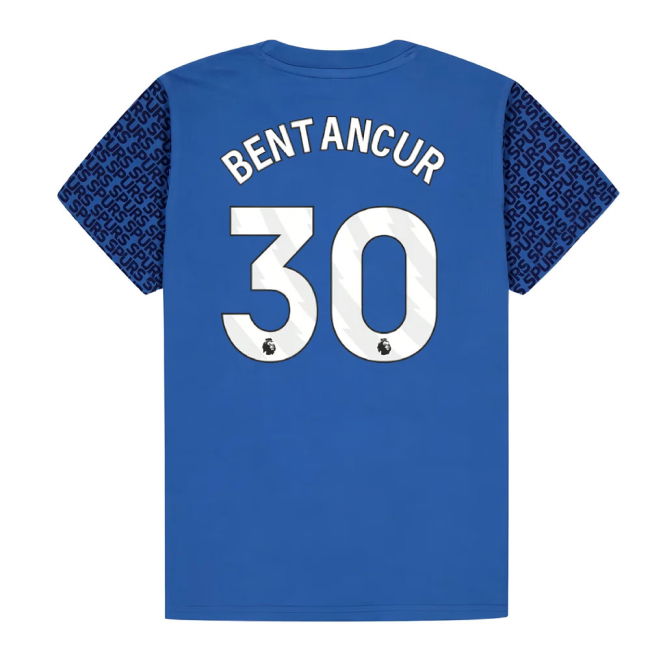 Tottenham Hotspur Graphic T-shirt (Blue) - Kids (Bentancur 30)