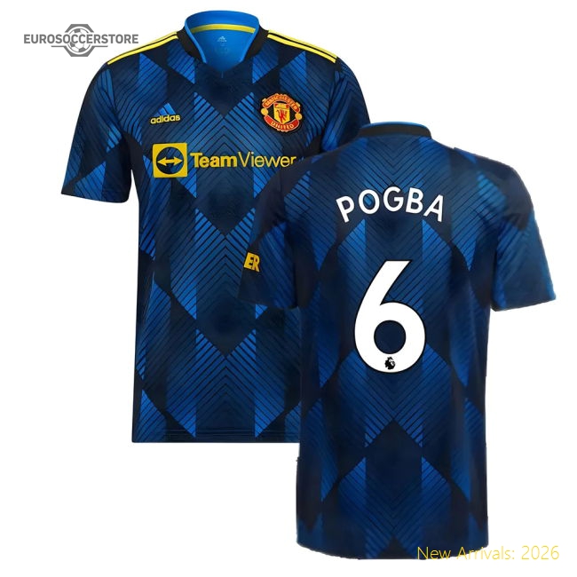Premium Man Utd 2021-2022 Third Shirt (pogba 6) - Premium Quality