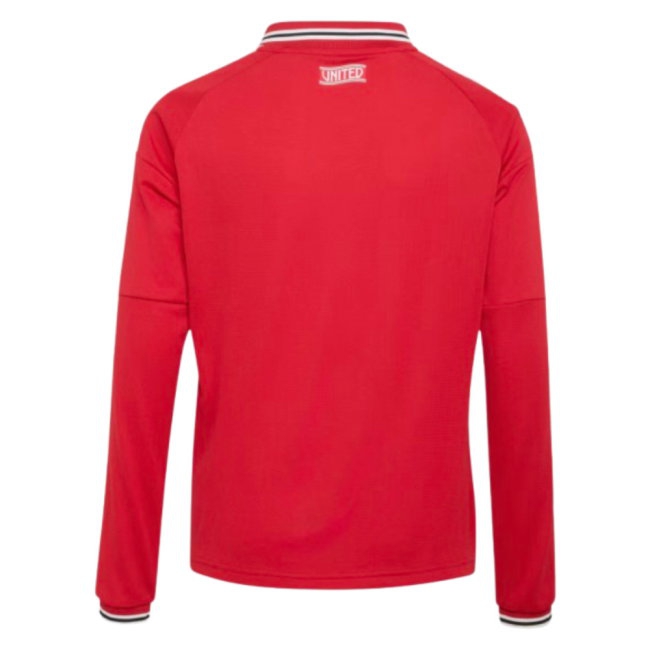 [LLS] 2026-2027 Man Utd Long Sleeve Home Shirt (Kids) (Andrey Santos 17)