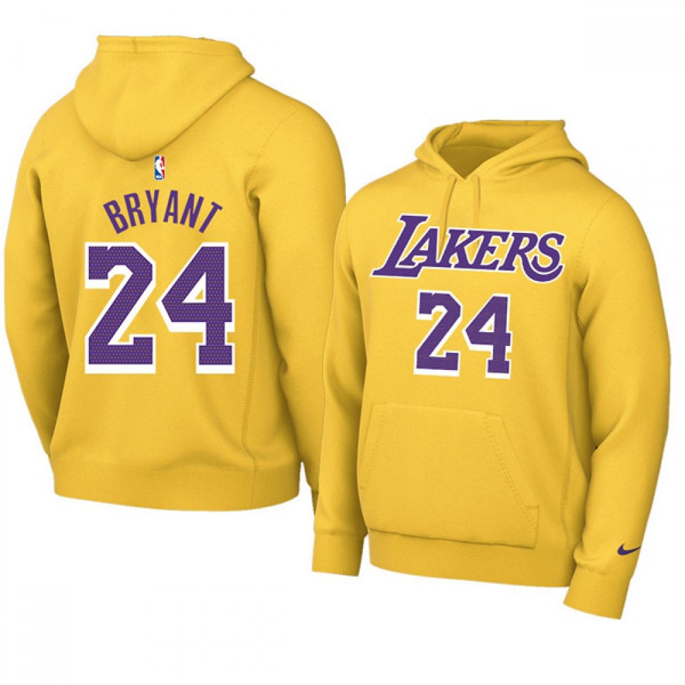 Collector's Item Game-Ready Men's LAL #24 Kobe Yellow Basketball Jersey