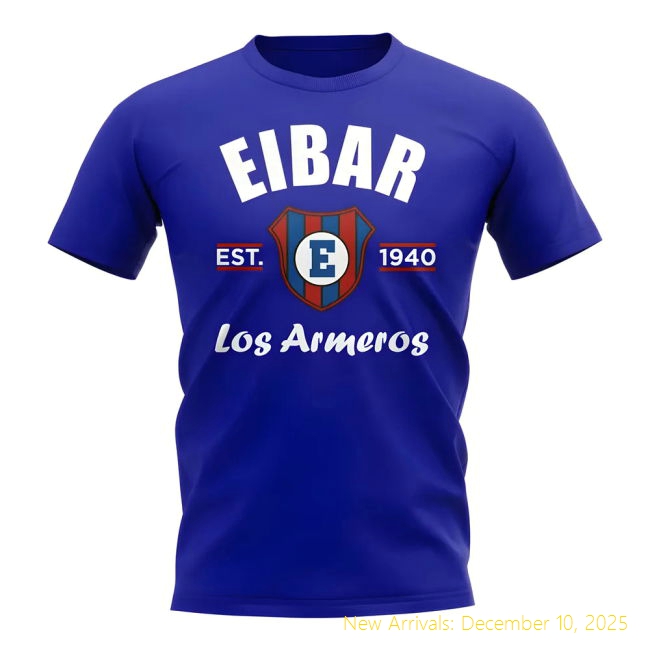Official Eibar (eibar) T-shirt - Spanish League - Real Madrid