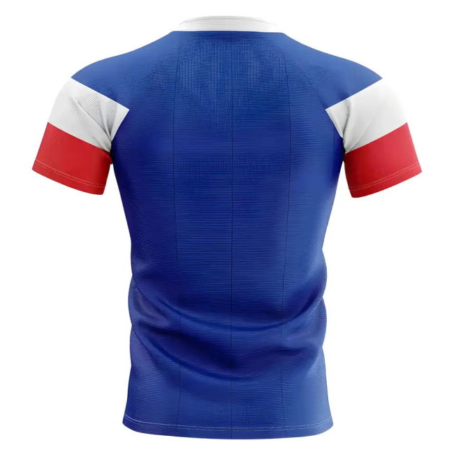 Football 2025-2026 France Home Concept Rugby Shirt - Baby