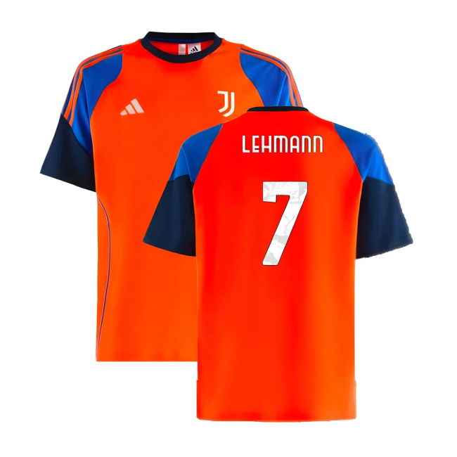 Pro Series Supporter Juve Juventus Training Tee Orange Lehmann #7 ...