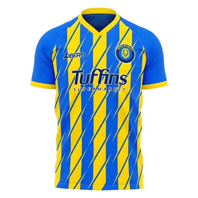 Original Shrewsbury 2025-2026 Home Concept Football Kit (Libero)