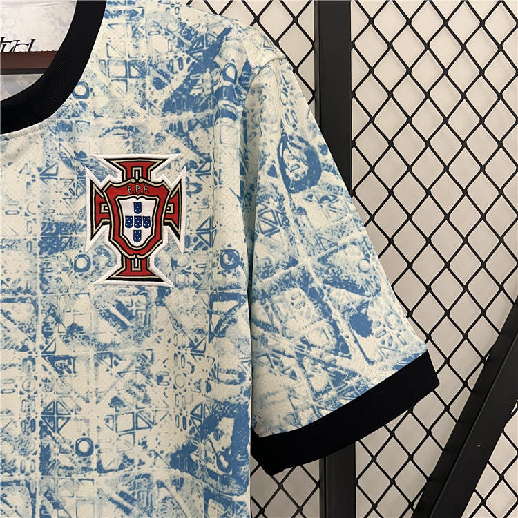 UEFA Euro 2024 Portugal Away Soccer Jersey Football Shirt - Official