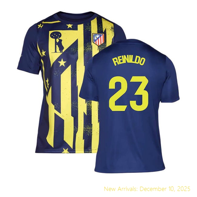 2025-2026 Atletico Madrid Home Shirt - Professional Uniform (Reinildo...