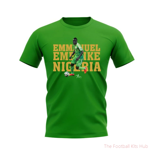 Emenike Nigeria Player Tee (Green)