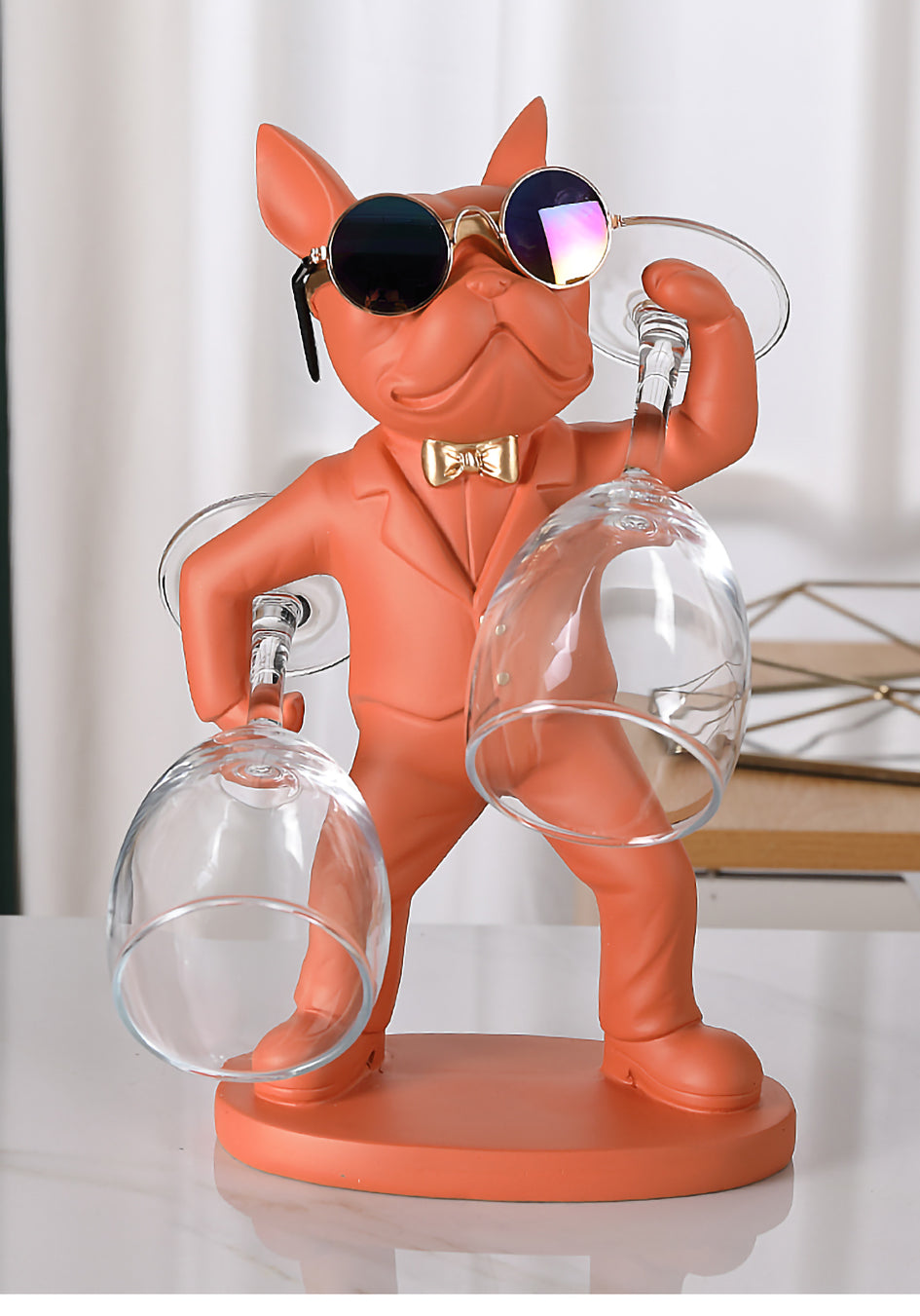 French Bulldog Figurines Cup Holder For Frenchie Pups | Durable Build