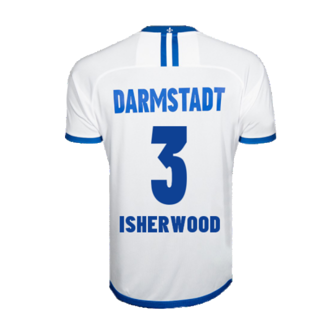 Pro Series Darmstadt Away Shirt Xs Mint Isherwood #3 Latest Editio...