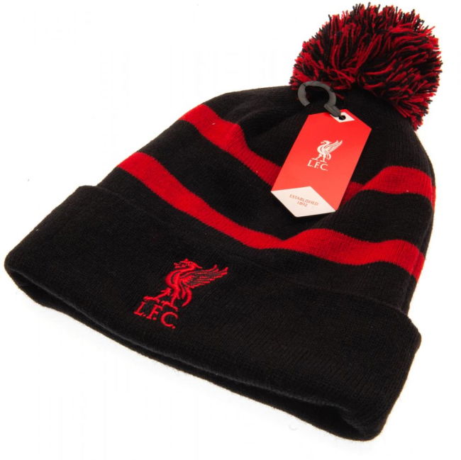 Adult Liverpool FC Black Breakaway Ski Hat