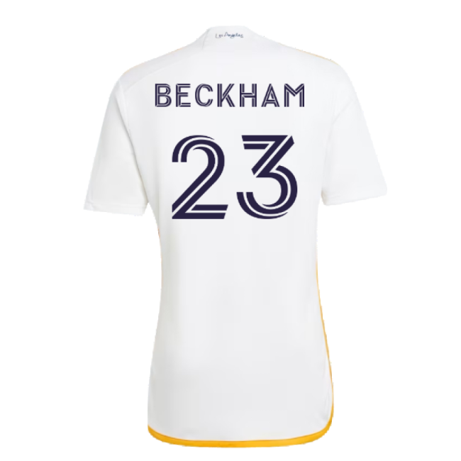 Authentic Home Uniform Beckham 2 #3 Retro Collection Licensed P (v10)