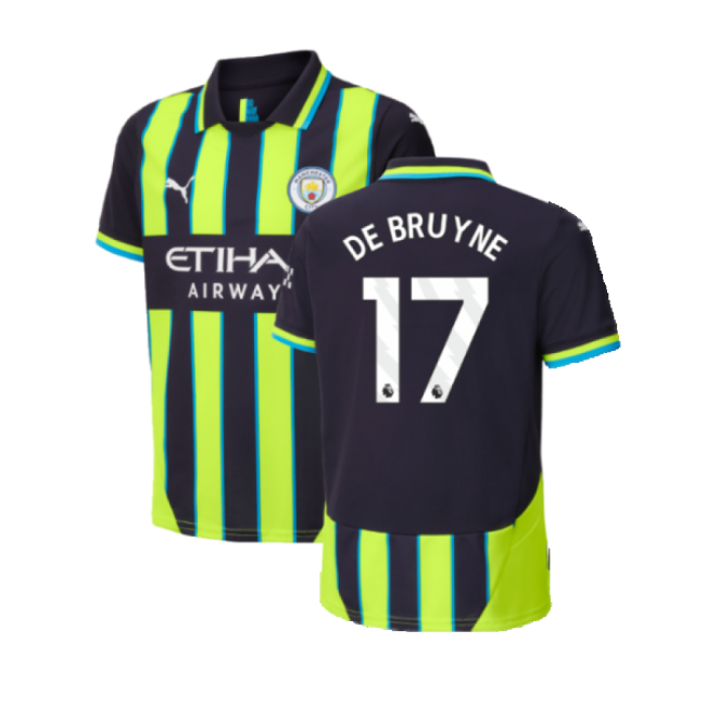 Premium 2024-2025 Man City Away Shirt (kids) (de Bruyne 17) - Premium