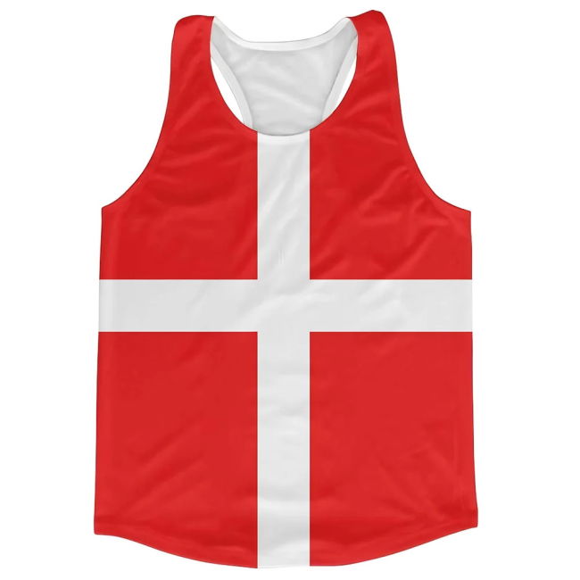 Authentic Denmark Flag Running Euro Authentic World Player Authentic