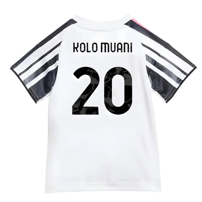 2025-2026 Juventus Authentic Home Jersey (Kolo Muani 20)