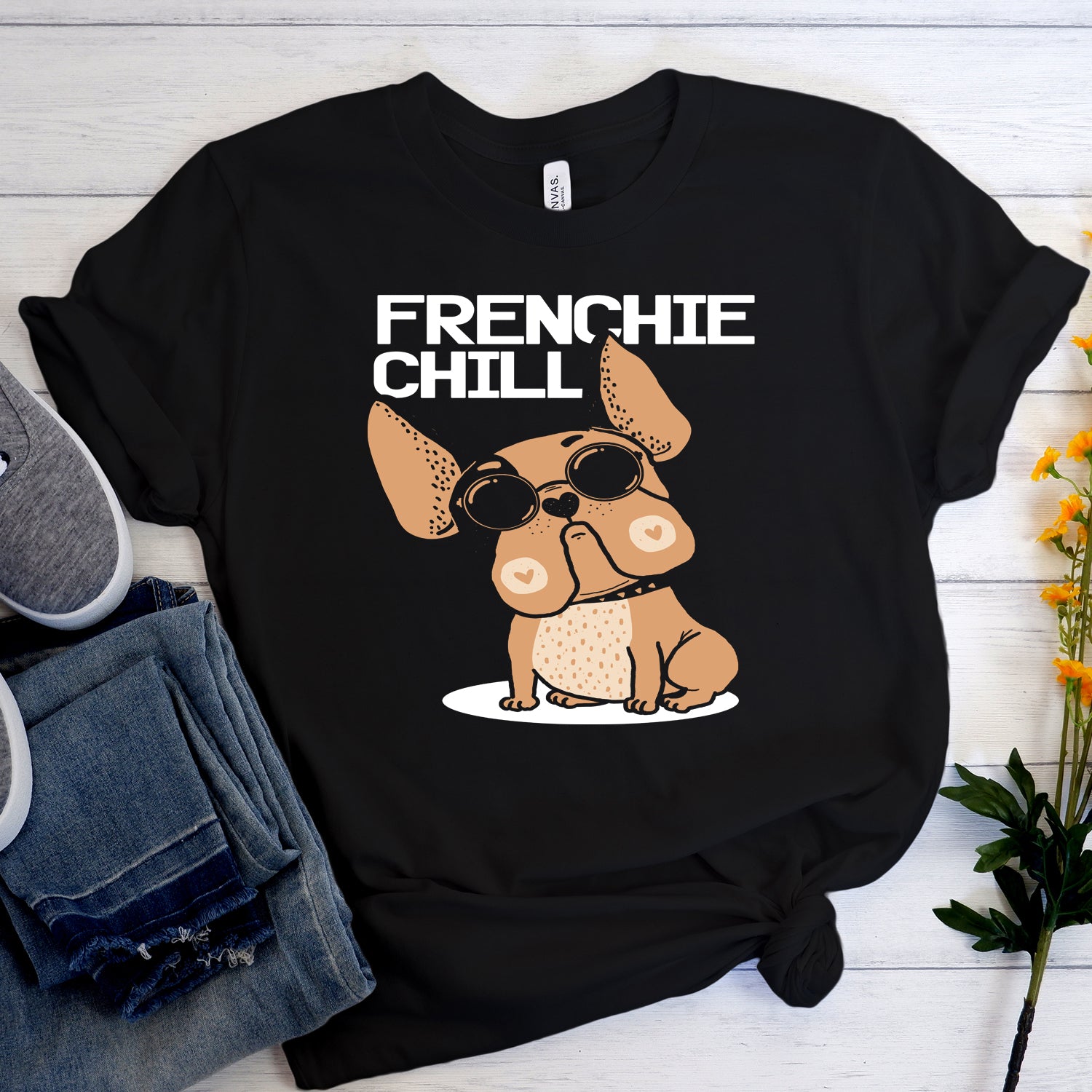 Frenchie Chill - Unisex T-Shirt