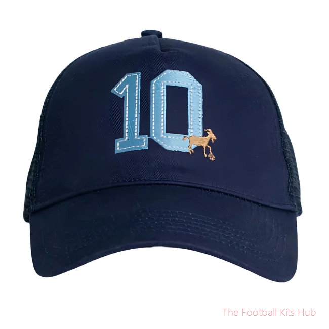 Argentina Messi GOAT 10 Trucker Blue