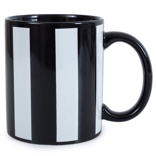 Newcastle United FC Striped Mug (Collector's Item)