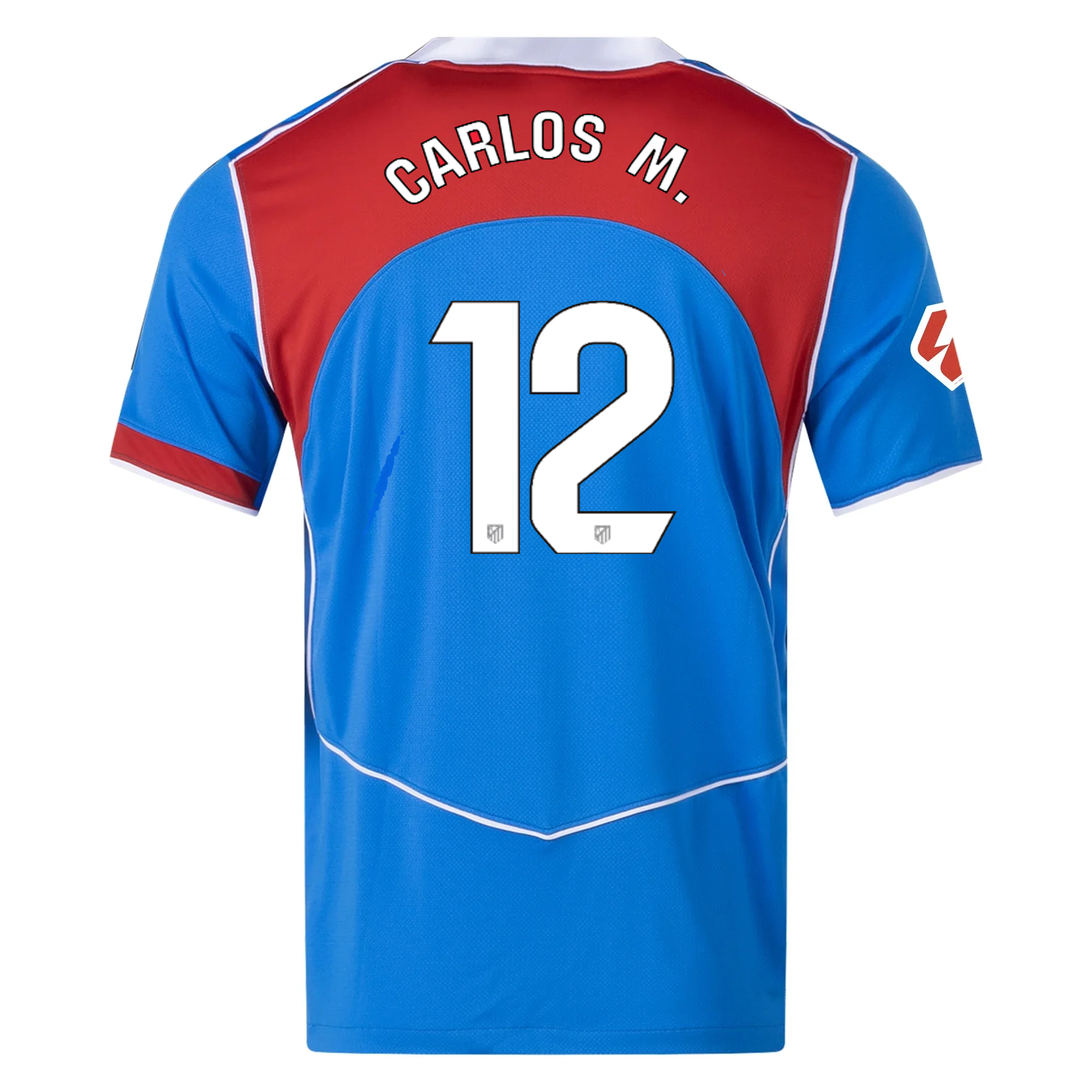 Atletico Madrid Red) 2025-2026 La  Third Jersey – Authentic Shirt