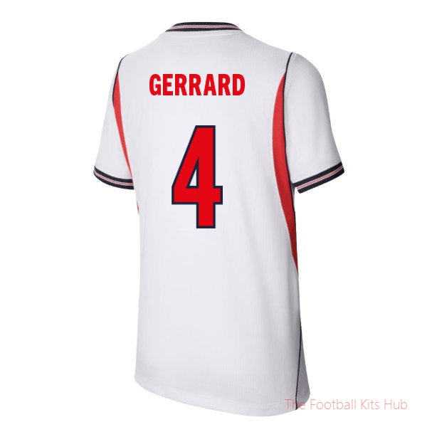 2026-2027 England Home Shirt (Kids) (Gerrard 4)