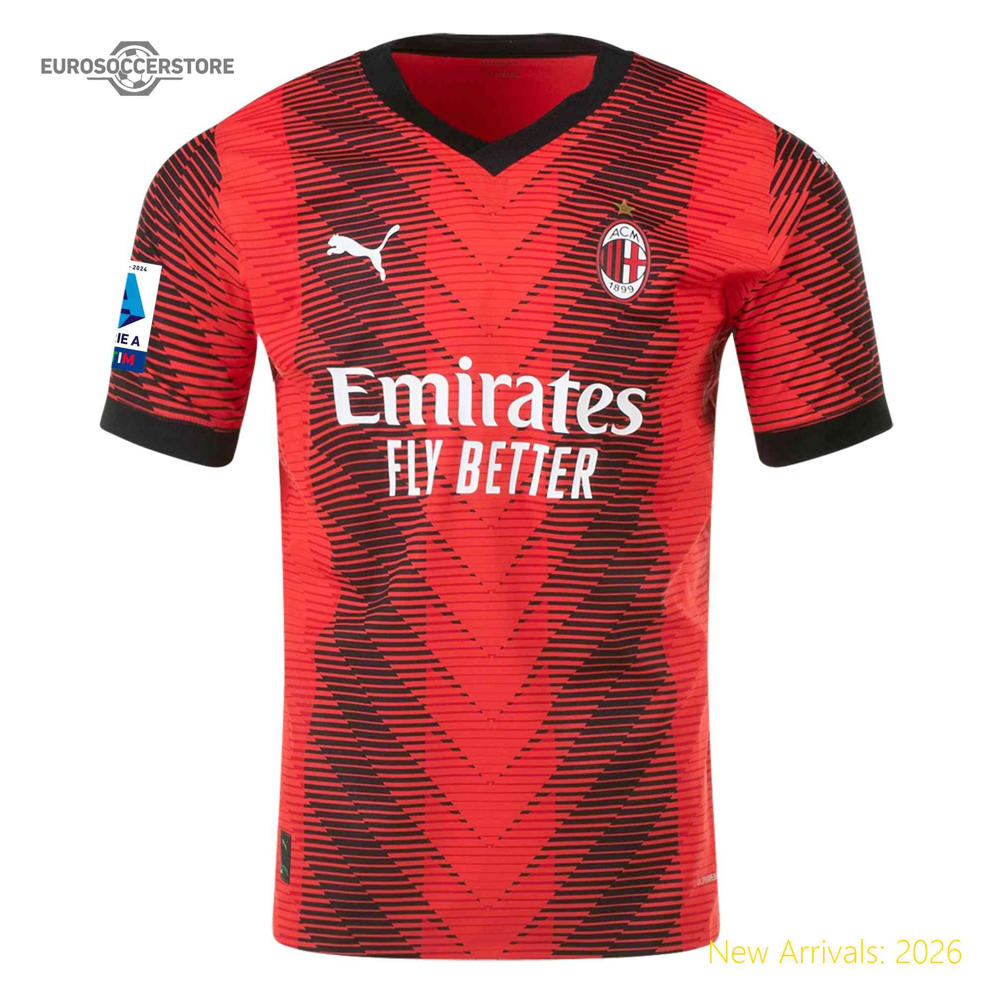 Officially Approved Men Acm Team High-quality Home Jersey 2023
