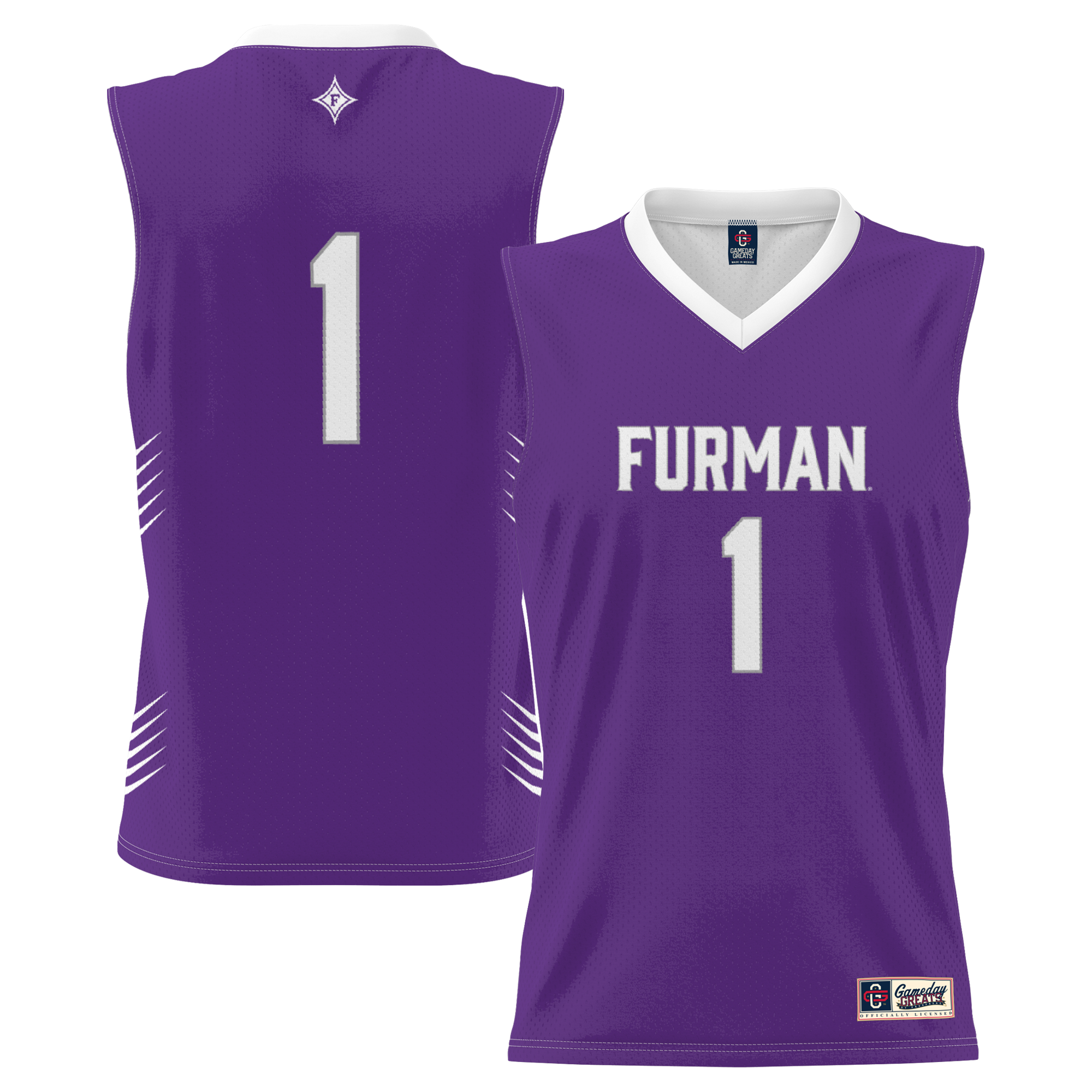 [NJP] Women's Furman Paladins GameDay Greats Lightweight Basketball Jersey - Purple