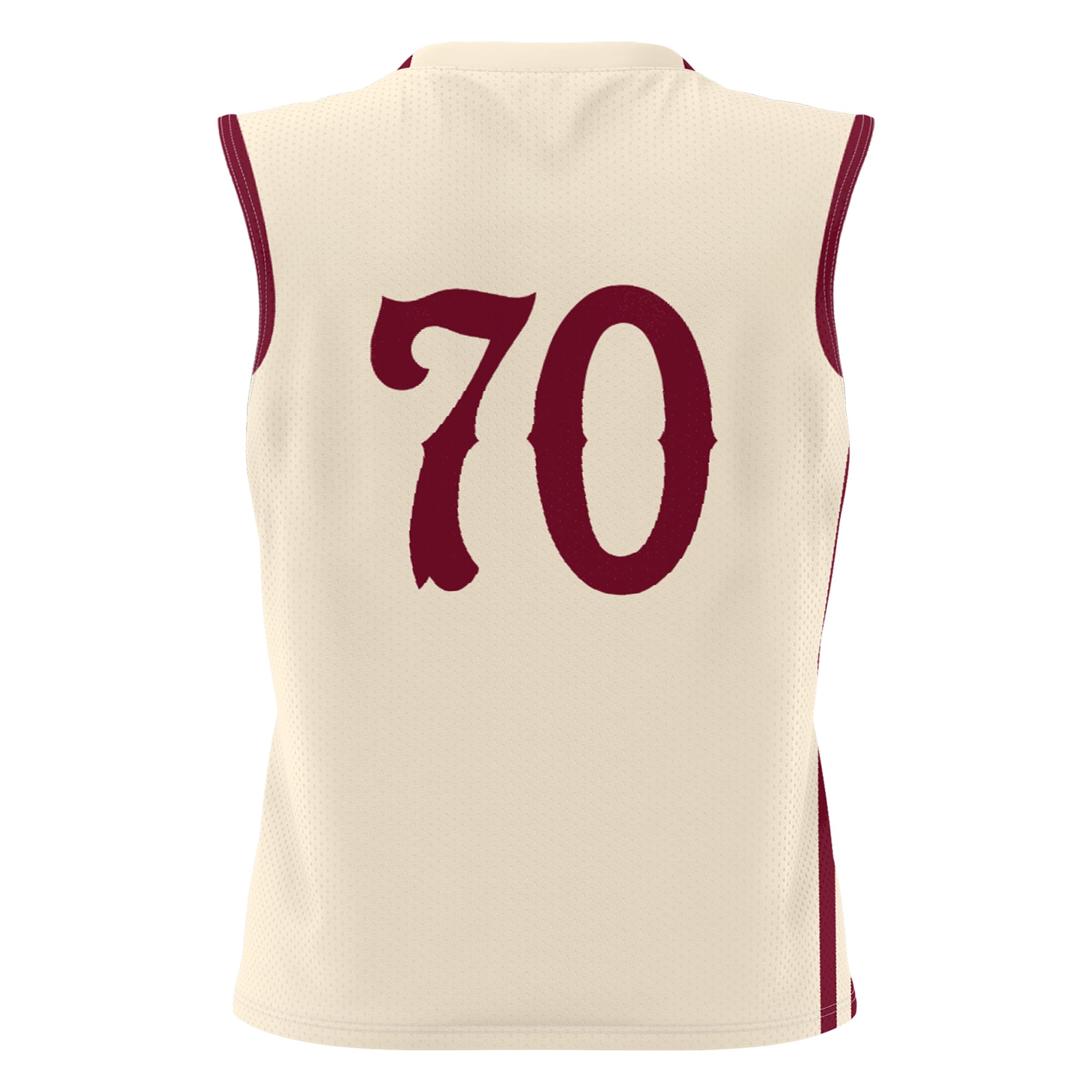 [NJP] Charleston Cougars GameDay Greats Unisex Lightweight Basketball Jersey - Cream