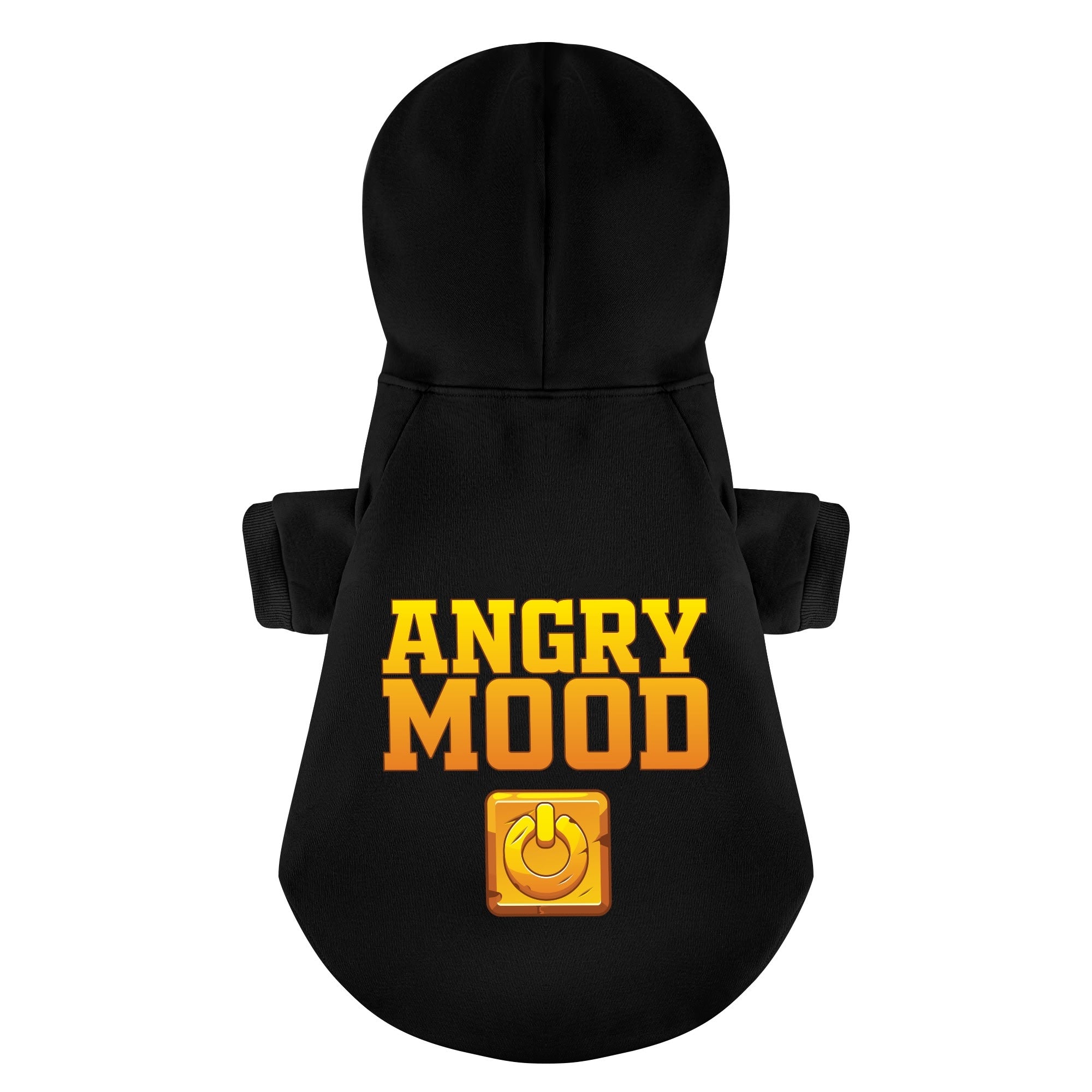 Premium Angry Mood - Personalized French Bulldog Hoodies With Funny Q...