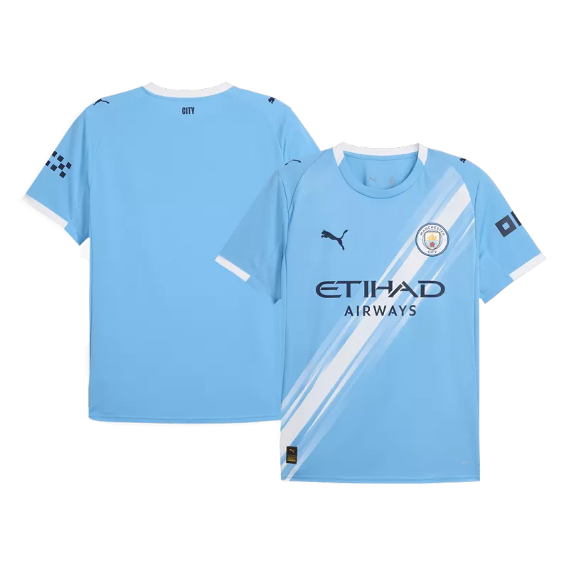 Player Version Manchester City Home Jersey 2025/26 Authentic Kit