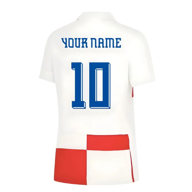 Official 2024-2025 Croatia Home Kit Euro Cup Team Cup