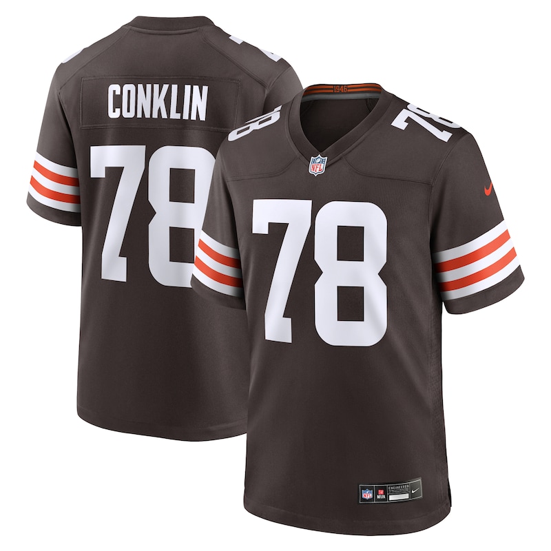 None Jack Conklin CLE Browns Legendary Affordable Jersey Game Day Wear