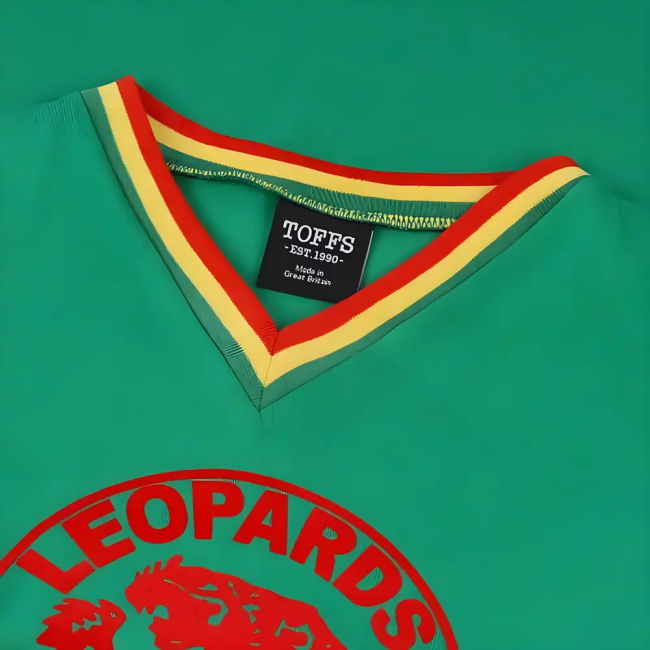 Zaire V-Neck 1974 World Cup Retro Football Shirt