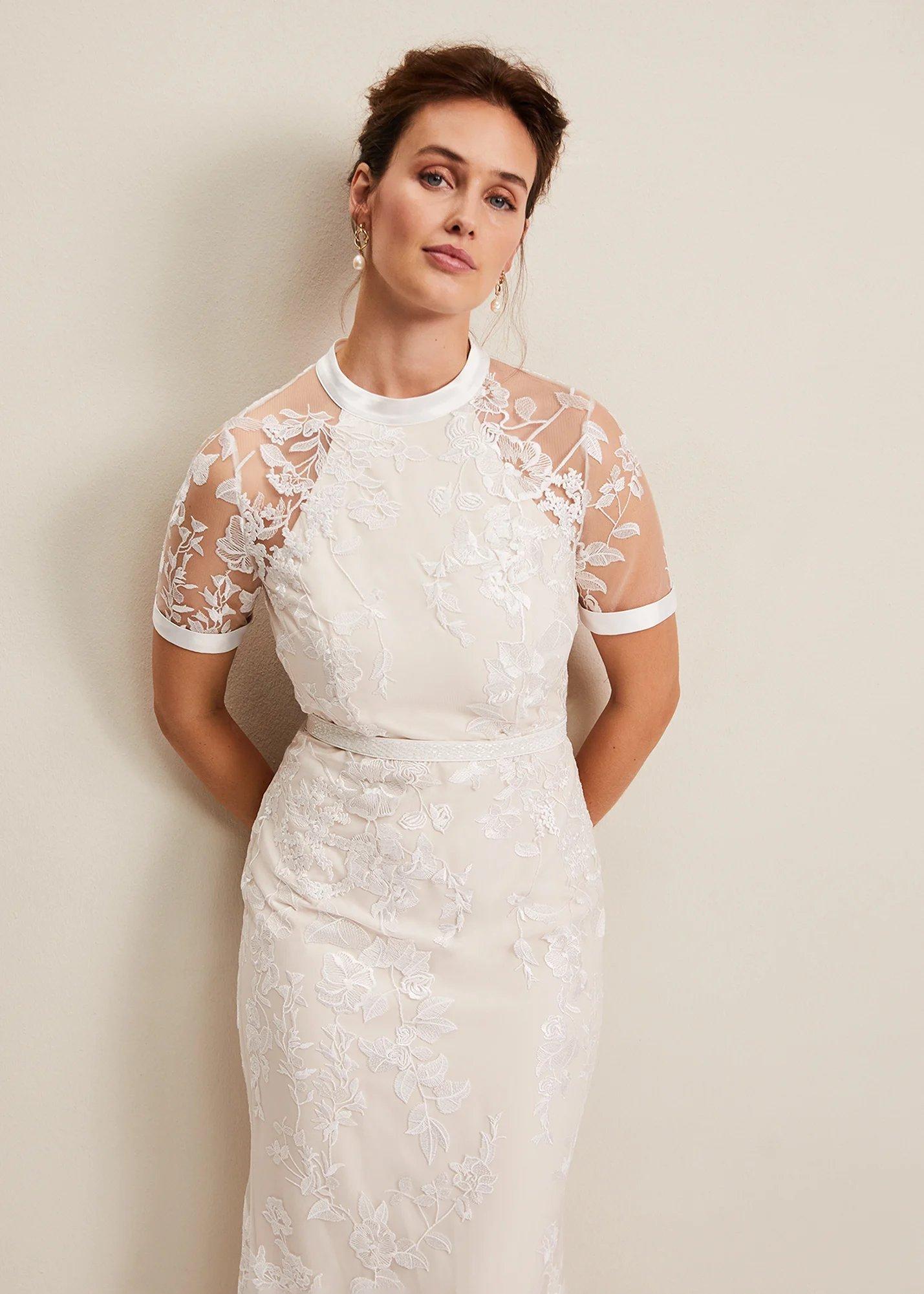 Poppy Embroidered Wedding Dress