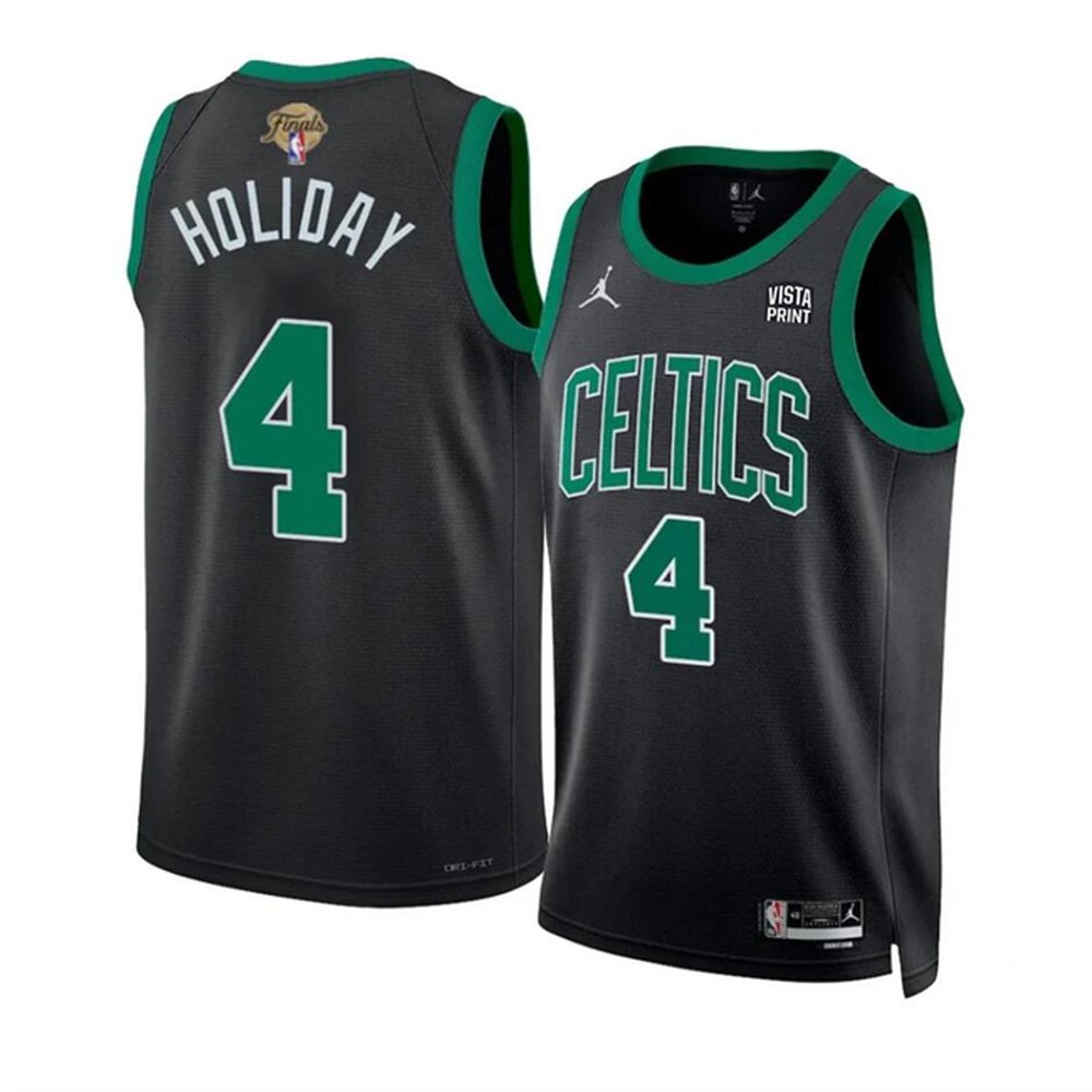 Premium Boston Celtics 4 Black Jersey - - Must-Have Jersey